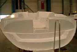 Fiberglass hull